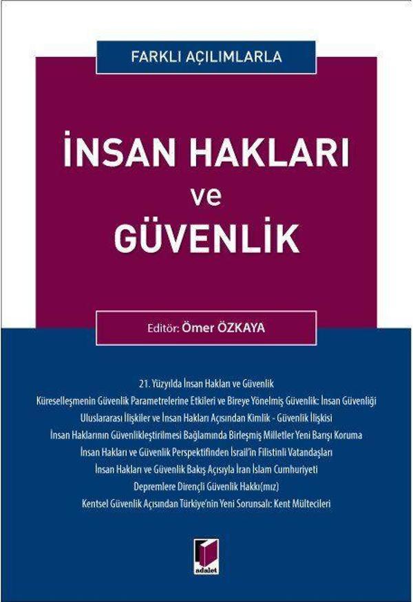İnsan Hakları ve Güvenlik - Adalet Yayınları - Image 1