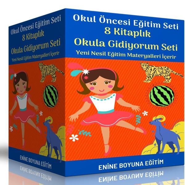 Okul Öncesi Eğitim Seti (8 Kitap) - Enine Boyuna Eğitim - Enine Boyuna Eğitim - Image 1