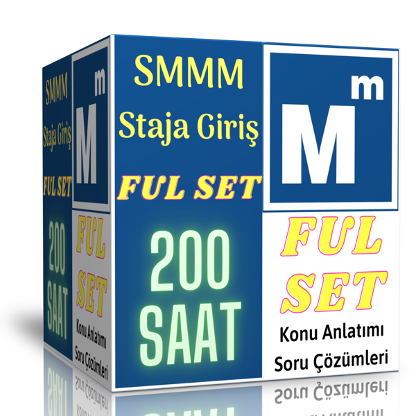 Smmm Staja Giriş Ful Eğitim Seti (200 Saat Özel Anlatım) - Enine Boyuna Eğitim - Enine Boyuna Eğitim - Image 1