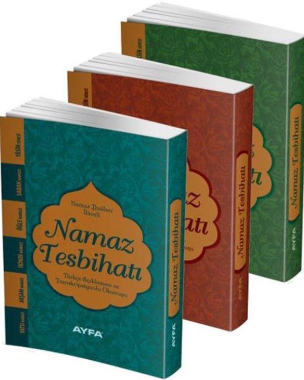 Cep Boy Namaz Tesbihatı Karton Kapak - Ayfa Basın Yayın - Image 1