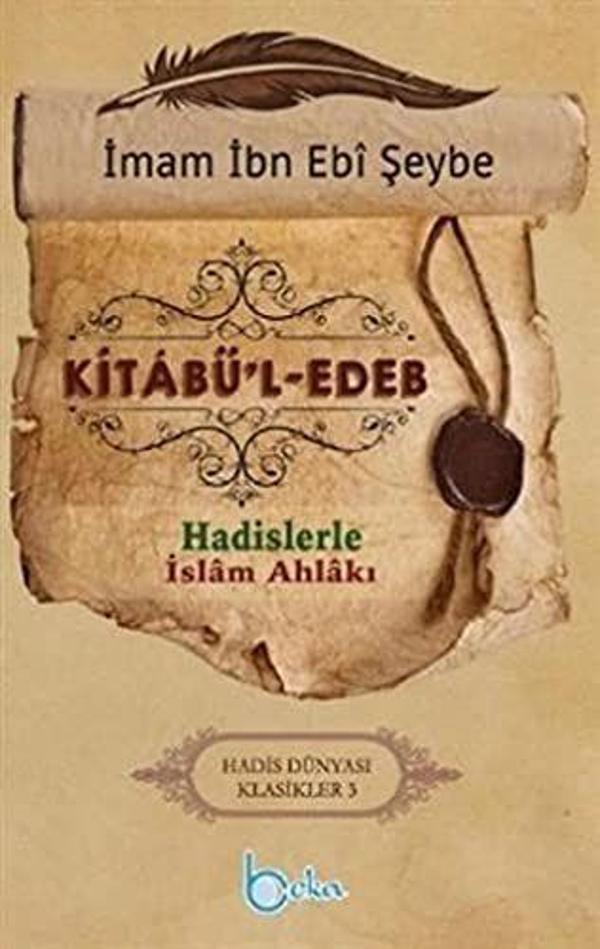 Kitabu’l-Edeb - Beka Yayınları - Image 1