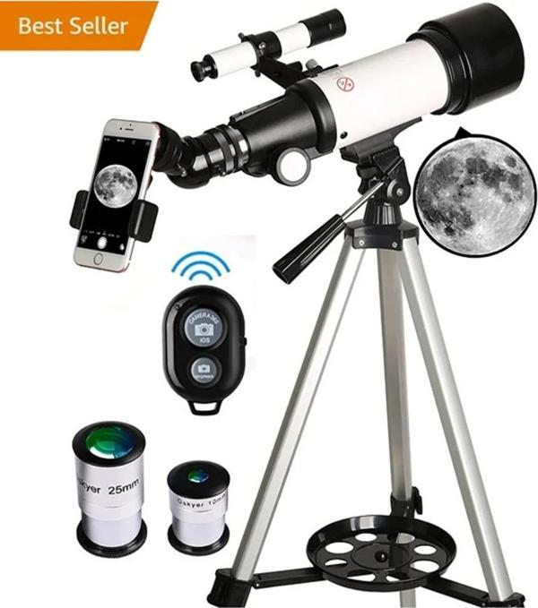 Bosile 70X400 Yüksek Netlik Uzay Monoküler Kara Ve Uzay Teleskobu - Image 1