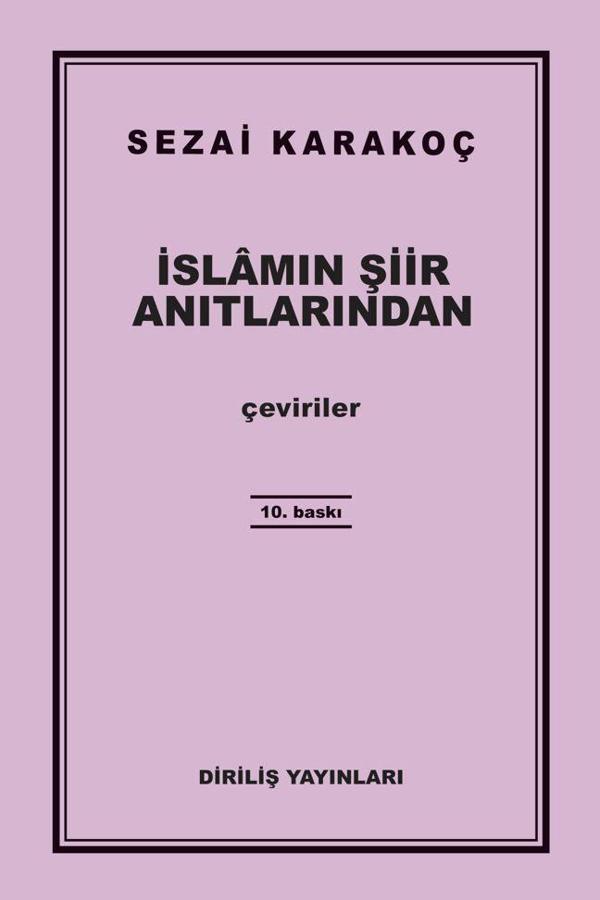 İslamın Şiir Anıtlarından - Diriliş Yayınları - Image 1