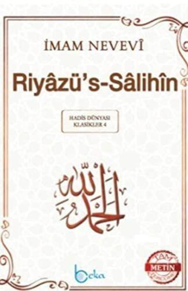 Riyazü's-Salihin (Küçük Boy, 2. Hamur) - Beka Yayınları - Image 1
