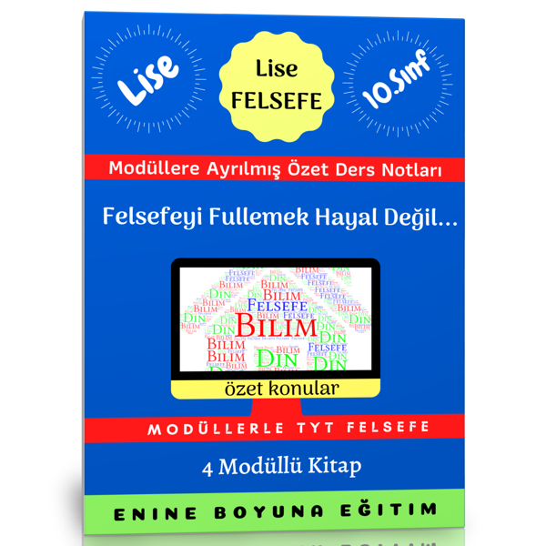 10. Sınıf Felsefe Enine Boyuna Modüler Kitap Seti (4 Kitap) - Enine Boyuna Eğitim - Enine Boyuna Eğitim - Image 1