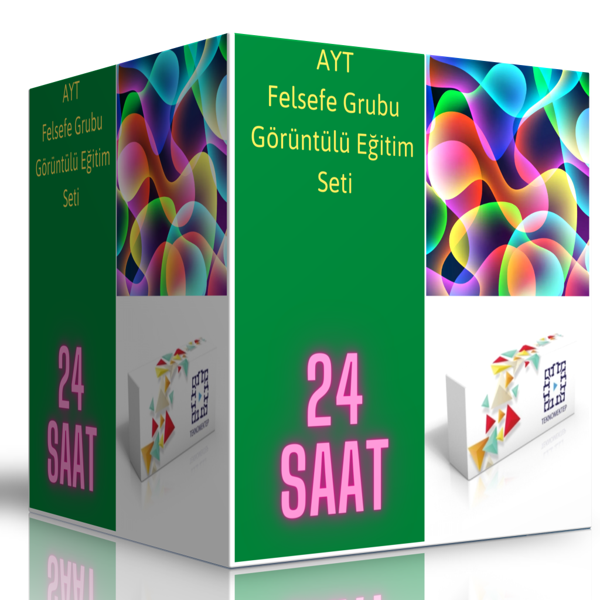 2024 Ayt Felsefe Grubu Görüntülü Eğitim Seti - Enine Boyuna Eğitim - Enine Boyuna Eğitim - Image 1