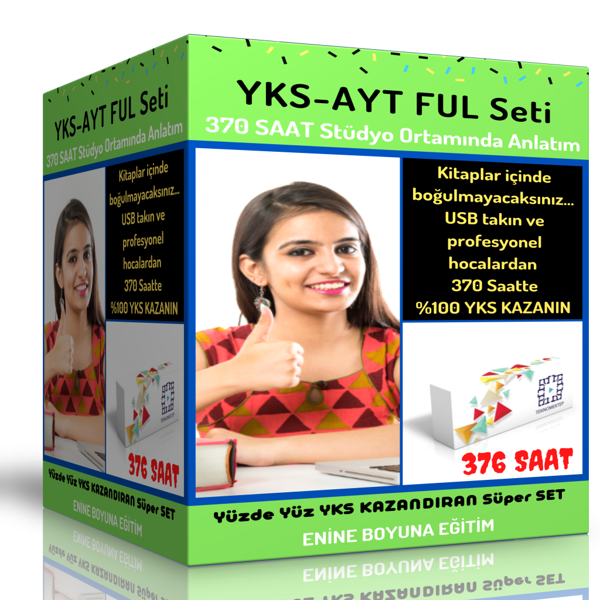 2024 Ayt Tüm Dersler Görüntülü Usb Eğitim Seti - Enine Boyuna Eğitim - Enine Boyuna Eğitim - Image 1