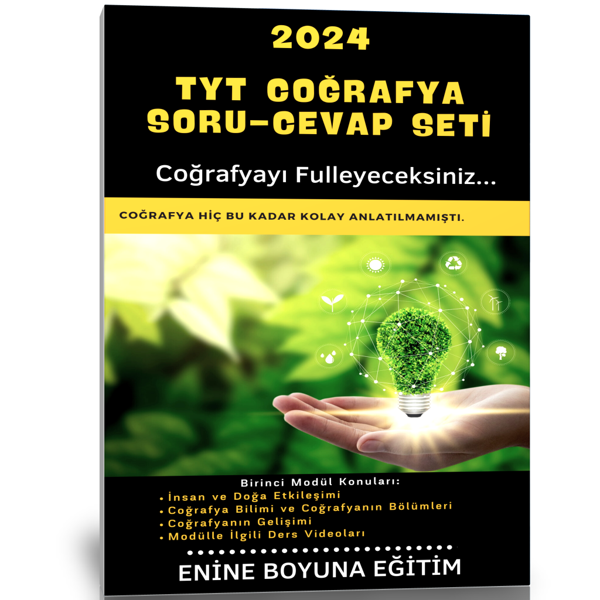 2024 Tyt Coğrafya Modül Kitap Seti - Enine Boyuna Eğitim - Enine Boyuna Eğitim - Image 1
