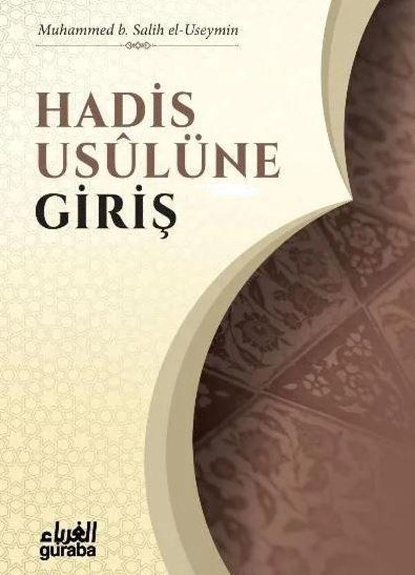 Hadis Usulüne Giriş - Guraba Yayınları - Image 1