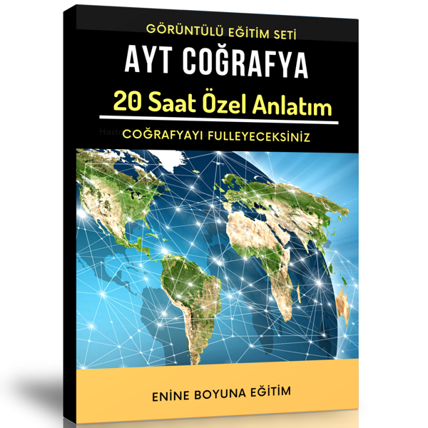 Ayt Coğrafya Görüntülü Eğitim Seti (20 Saat Özel Anlatım) - Enine Boyuna Eğitim - Enine Boyuna Eğitim - Image 1
