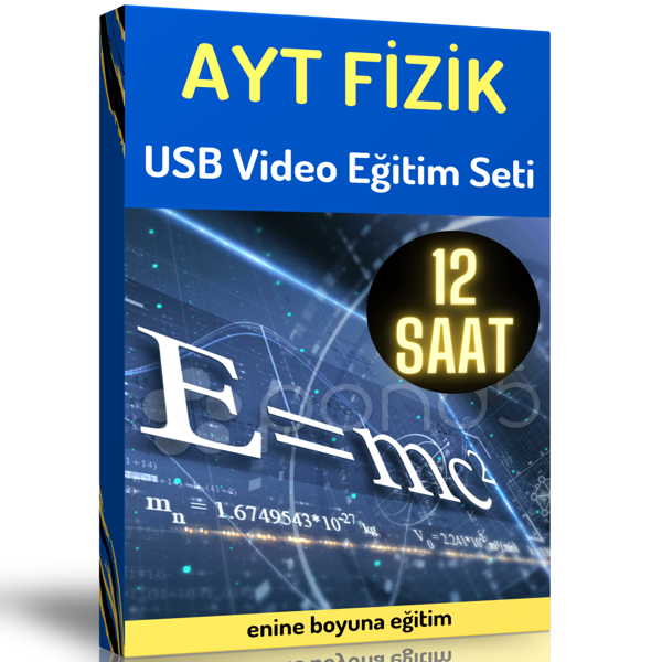 Ayt Fizik Görüntülü Eğitim Seti (12 Saat Özel Anlatım) - Enine Boyuna Eğitim - Enine Boyuna Eğitim - Image 1
