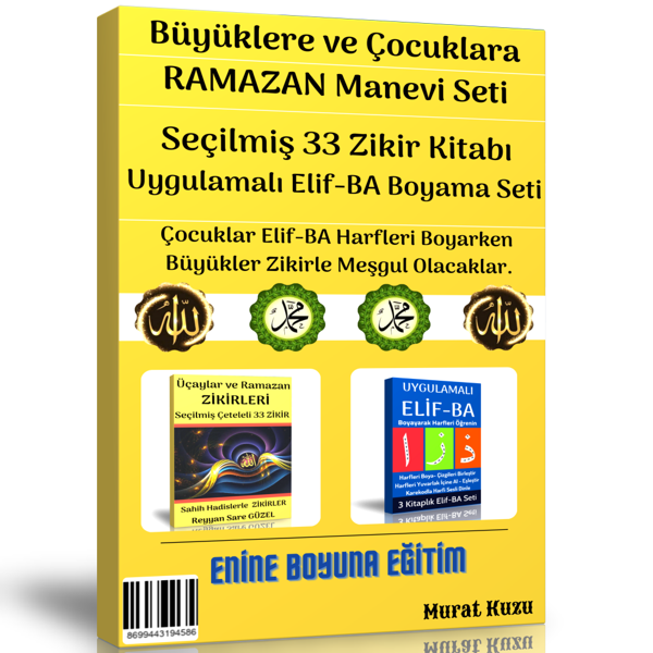 Büyüklere Ve Çocuklara Ramazan Manevi Seti (5 Fasikül Kitap) - Enine Boyuna Eğitim - Enine Boyuna Eğitim - Image 1
