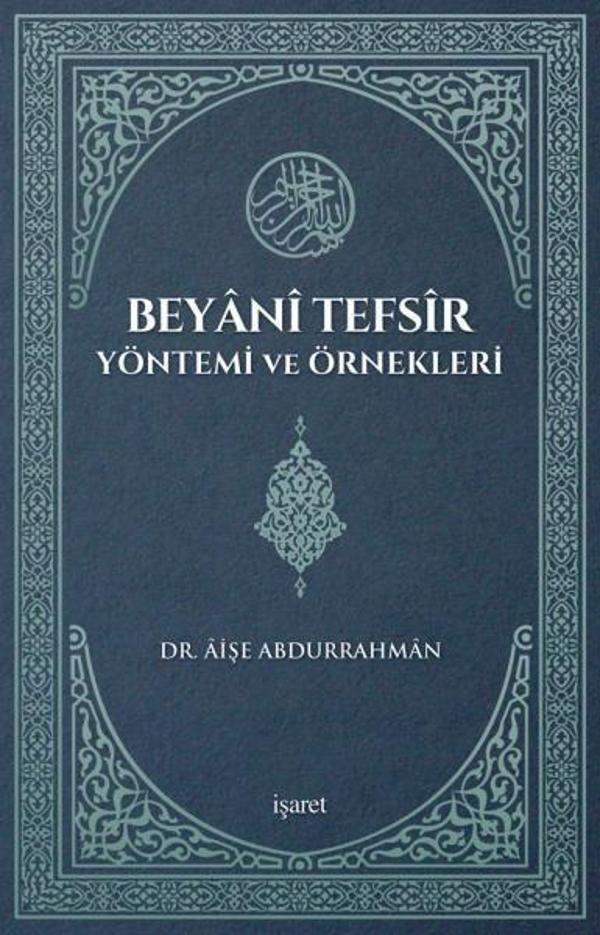 Beyani Tefsir Yöntemi ve Örnekleri - İşaret Yayınları - Image 1