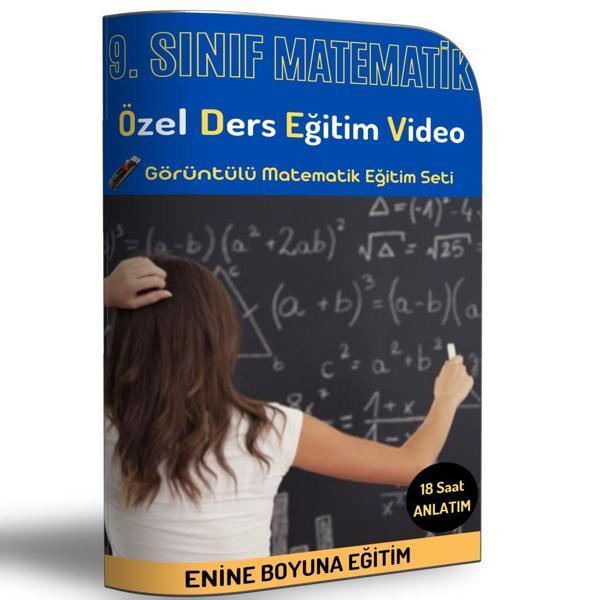 Enine Boyuna 9. Sınıf Matematik Özel Ders Eğitim Video Seti - Enine Boyuna Eğitim - Enine Boyuna Eğitim - Image 1