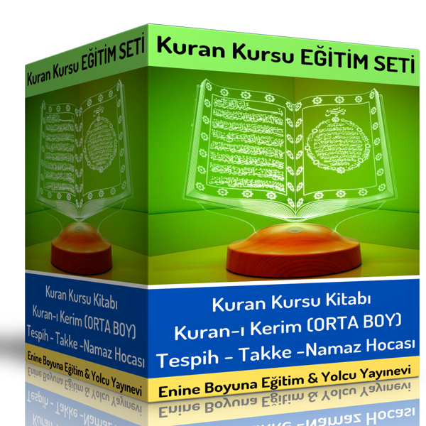 Enine Boyuna Kuran Kursu Eğitim Seti - Enine Boyuna Eğitim - Enine Boyuna Eğitim - Image 1