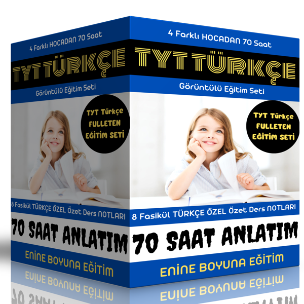Enine Boyuna Tyt Türkçe Ful Hazırlık Seti (4 Farklı Hocadan 70 Ders Ve 8 Fasikül Kitap) - Enine Boyuna Eğitim - Enine Boyuna Eğitim - Image 1