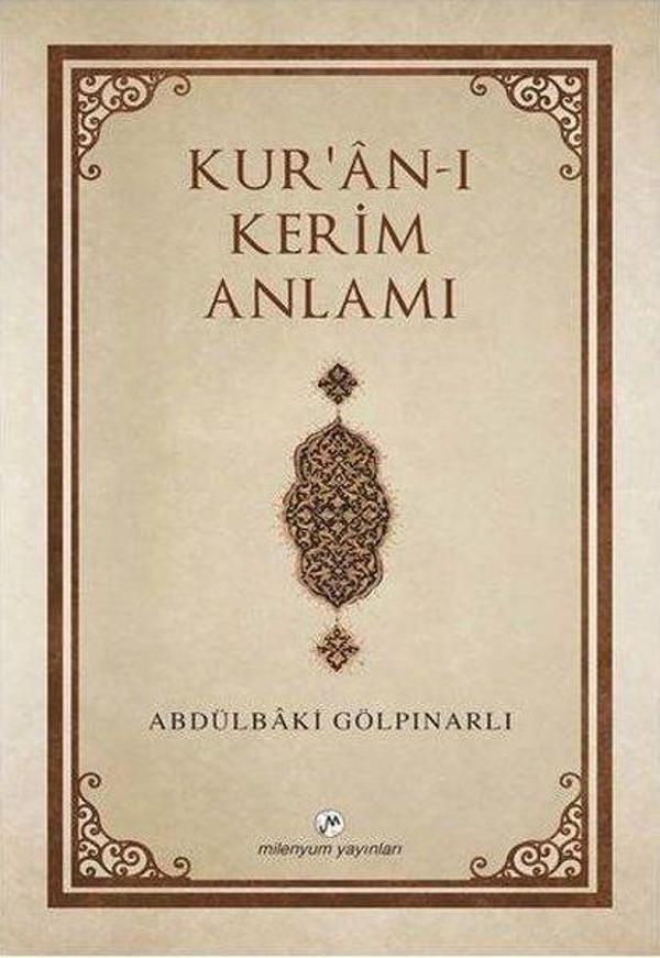 Kur'an-ı Kerim Anlamı - Milenyum Yayınları - Image 1