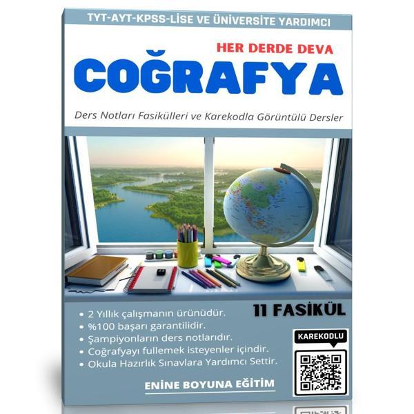 Her Derde Deva Coğrafya (11 Fasikül Konu Anlatımı) - Enine Boyuna Eğitim - Enine Boyuna Eğitim - Image 1