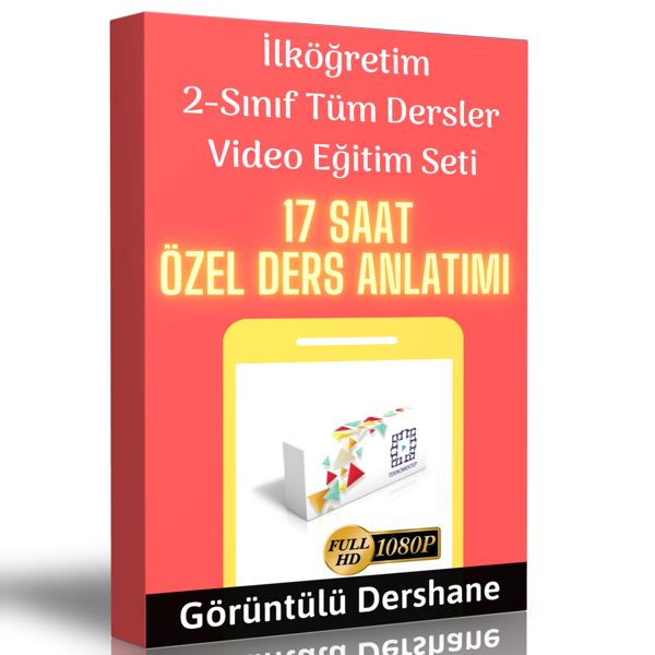 İlköğretim 2.Sınıf Tüm Dersler Görüntülü Eğitim Seti - Enine Boyuna Eğitim - Enine Boyuna Eğitim - Image 1