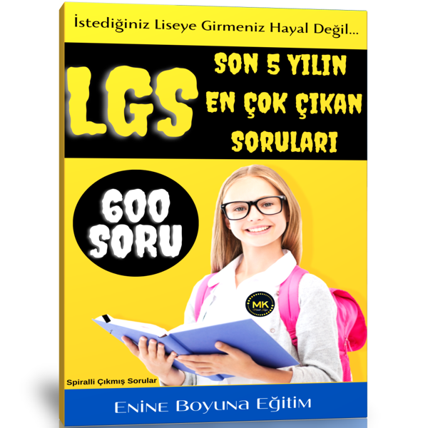 Lgs Çıkmış Sorular Kitabı (600 Soru) - Enine Boyuna Eğitim - Enine Boyuna Eğitim - Image 1