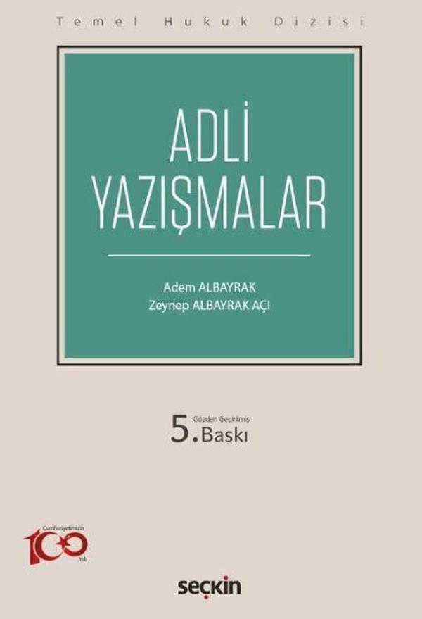 Adli Yazışmalar - Seçkin Yayıncılık - Image 1