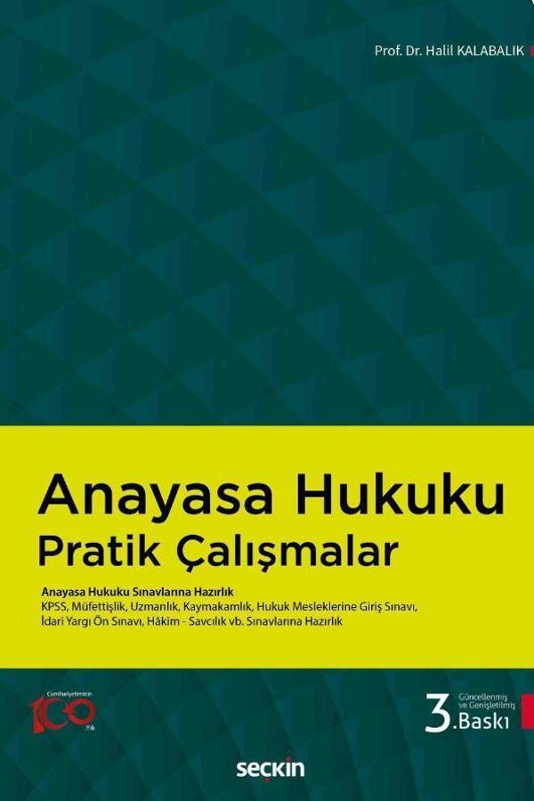 Anayasa Hukuku Pratik Çalışmalar - Seçkin Yayıncılık - Image 1
