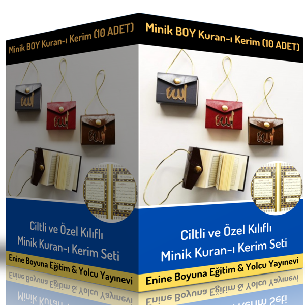 Minik Boy Kuran-I Kerim (10 Adet) - Enine Boyuna Eğitim - Enine Boyuna Eğitim - Image 1