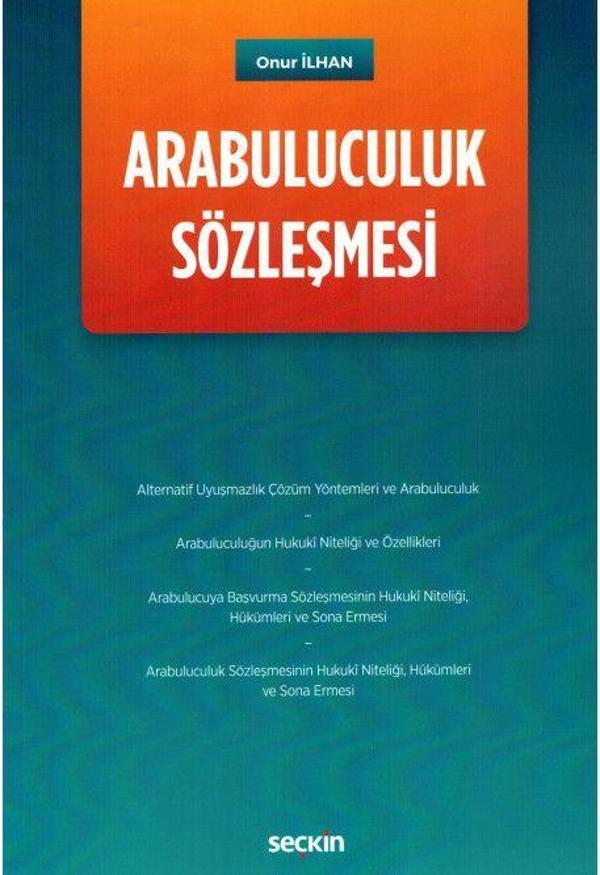 Arabuluculuk Sözleşmesi - Seçkin Yayıncılık - Image 1