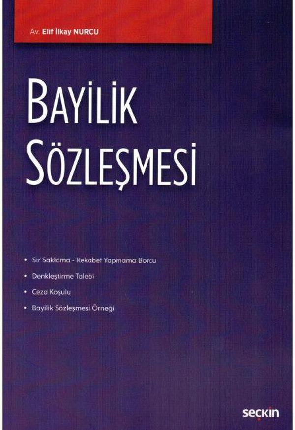 Bayilik Sözleşmesi - Seçkin Yayıncılık - Image 1