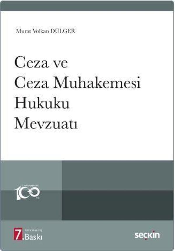 Ceza ve Ceza Muhakemesi Hukuku Mevzuatı - Seçkin Yayıncılık - Image 1