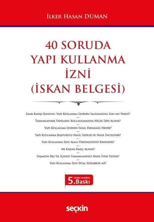 40 Soruda Yapı Kullanma İzni - Seçkin Yayıncılık - Image 1