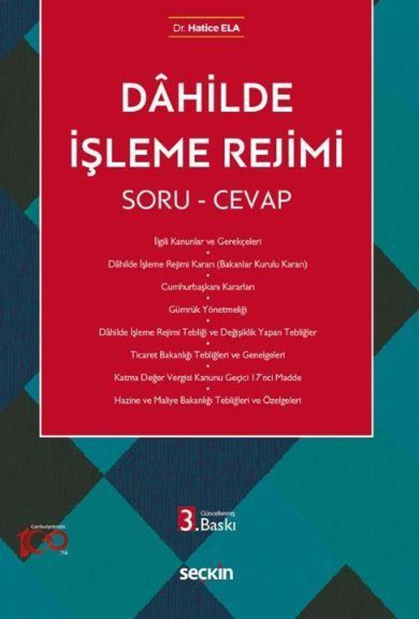 Dahilde İşleme Rejimi - Seçkin Yayıncılık - Image 1