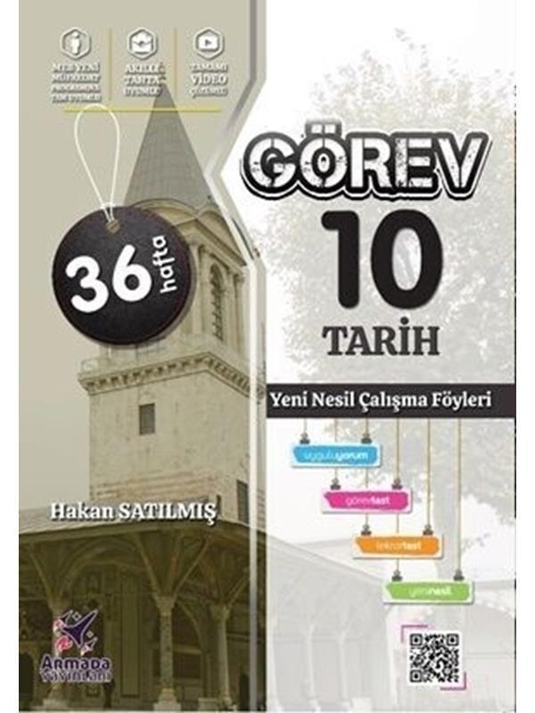 Armada 10.Sınıf Görev Tarih Yeni Nesil Çalışma Föyleri 36 Hafta - Armada Yayınları - Armada Yayınları - Image 1