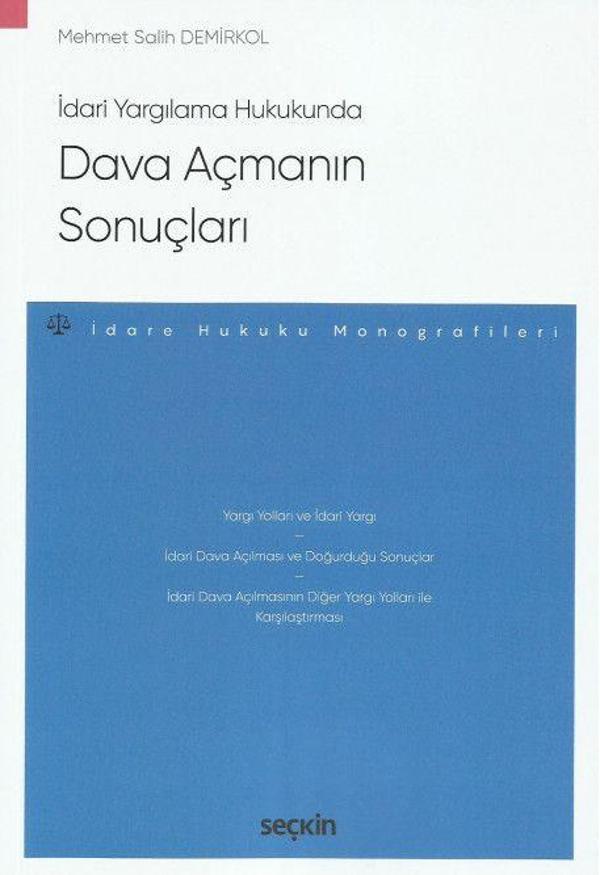 Dava Açmanın Sonuçları - Seçkin Yayıncılık - Image 1