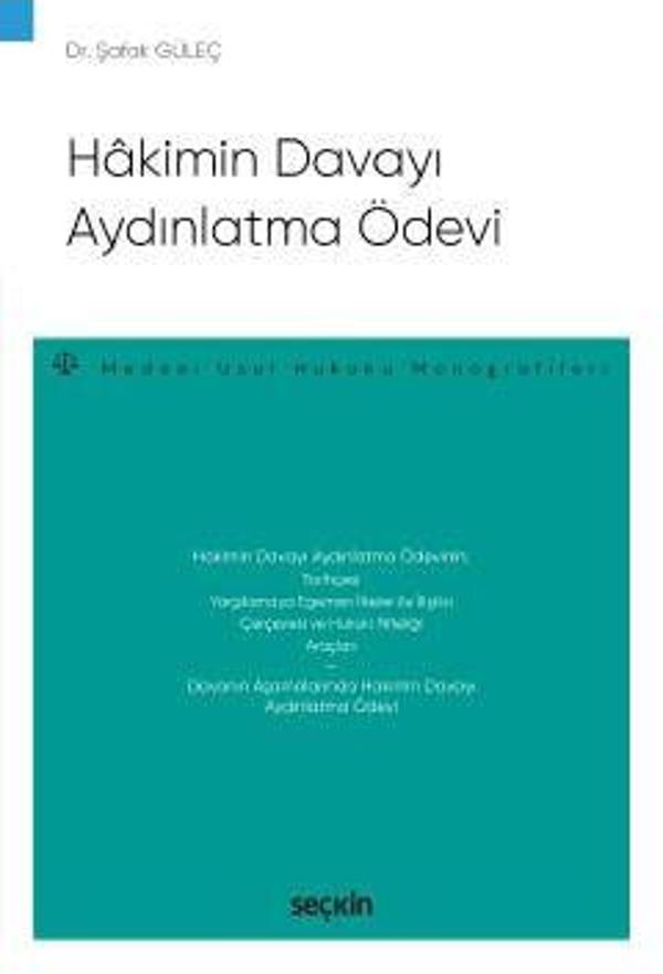 Hakimin Davayı Aydınlatma Ödevi - Seçkin Yayıncılık - Image 1