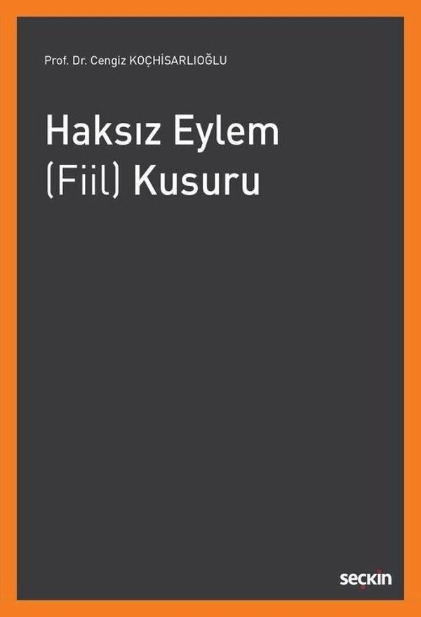 Haksız Eylem (Fiil) Kusuru - Seçkin Yayıncılık - Image 1
