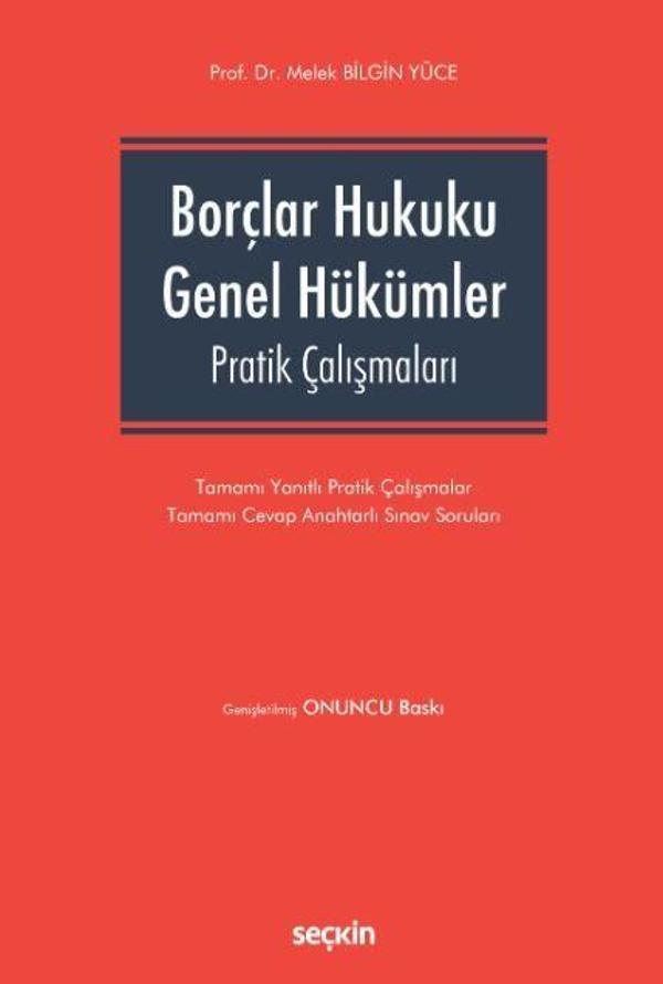 Borçlar Hukuku Genel Hükümler Pratik Çalışmaları - Seçkin Yayıncılık - Image 1