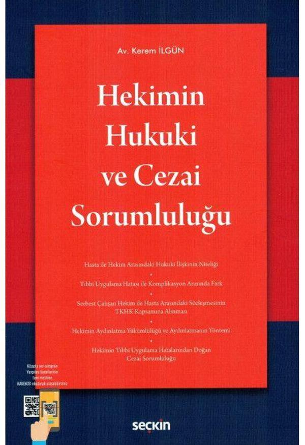 Hekimin Hukuki ve Cezai Sorumluluğu - Seçkin Yayıncılık - Image 1