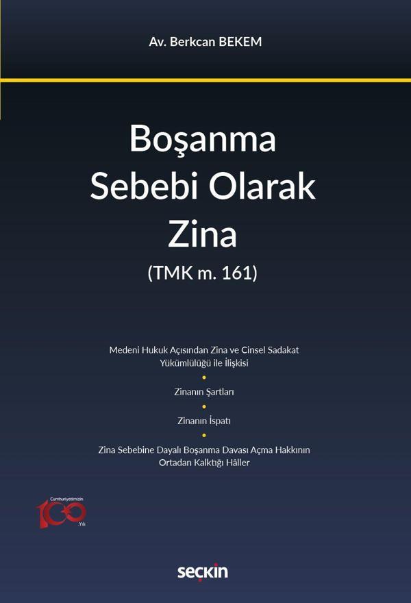 Boşanma Sebebi Olarak Zina - Seçkin Yayıncılık - Image 1