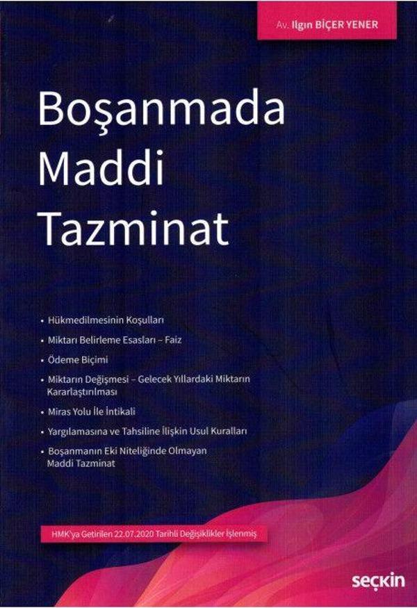 Boşanmada Maddi Tazminat - Seçkin Yayıncılık - Image 1
