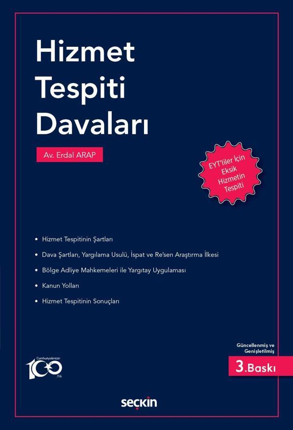 Hizmet Tespiti Davaları - Seçkin Yayıncılık - Image 1