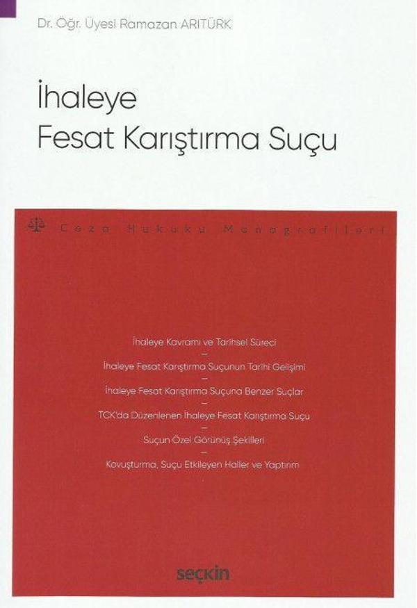 İhaleye Fesat Karıştırma Suçu - Seçkin Yayıncılık - Image 1
