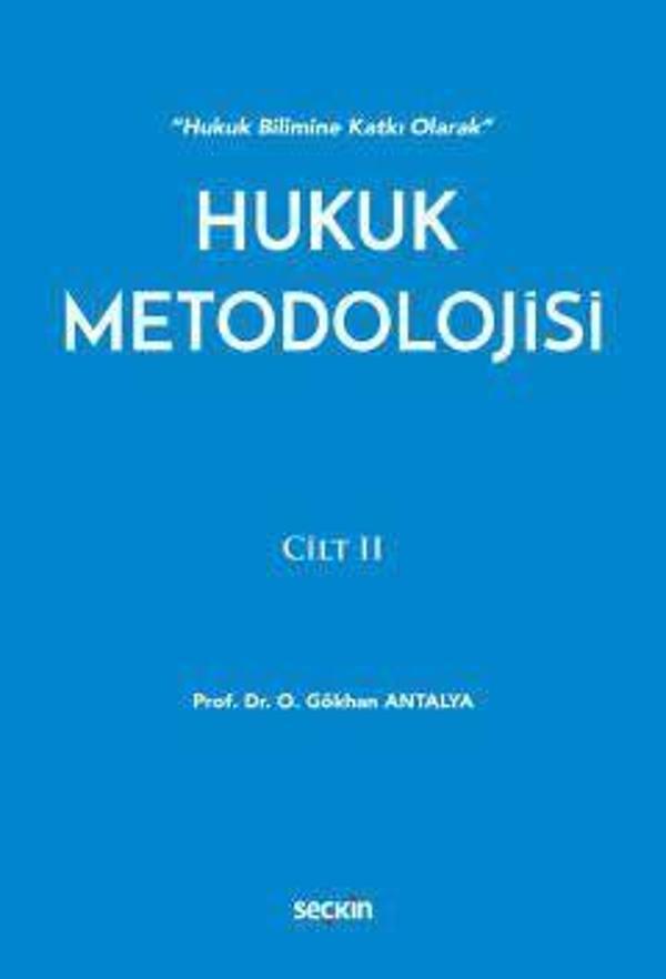 Hukuk Metodolojisi Cilt: 2 - Seçkin Yayıncılık - Image 1