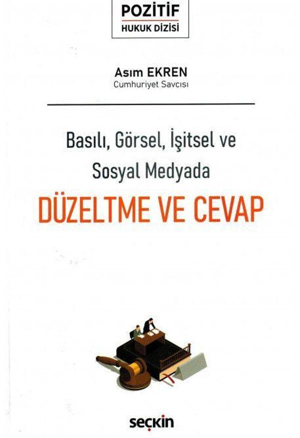 Düzeltme ve Cevap - Seçkin Yayıncılık - Image 1