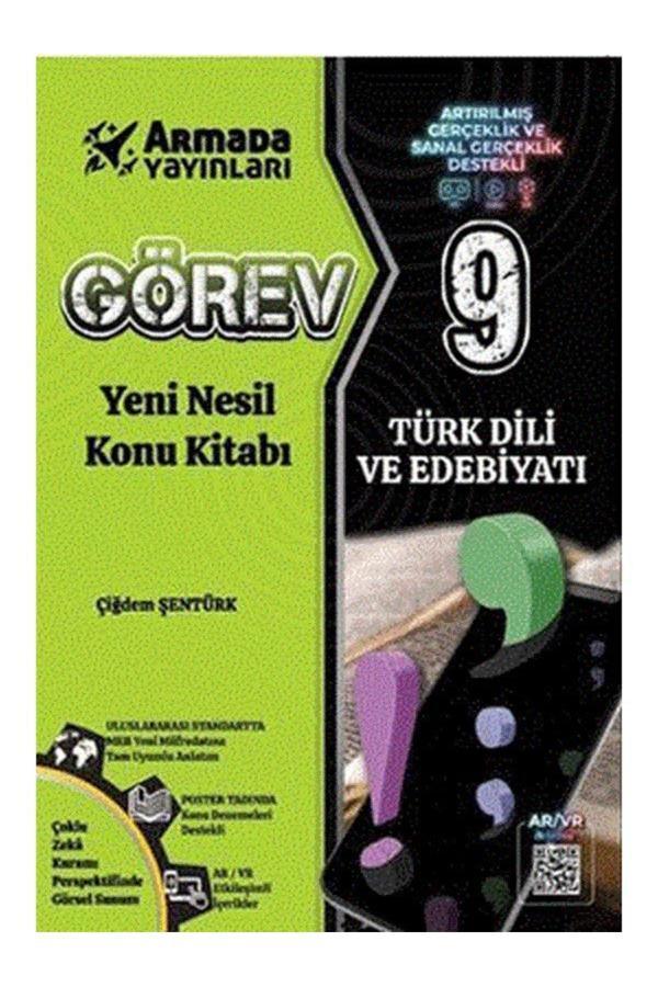 Armada Görev 9.Sınıf Türk Dili Ve Edebiyatı Yeni Nesil Konu Kitabı - Armada Yayınları - Armada Yayınları - Image 1