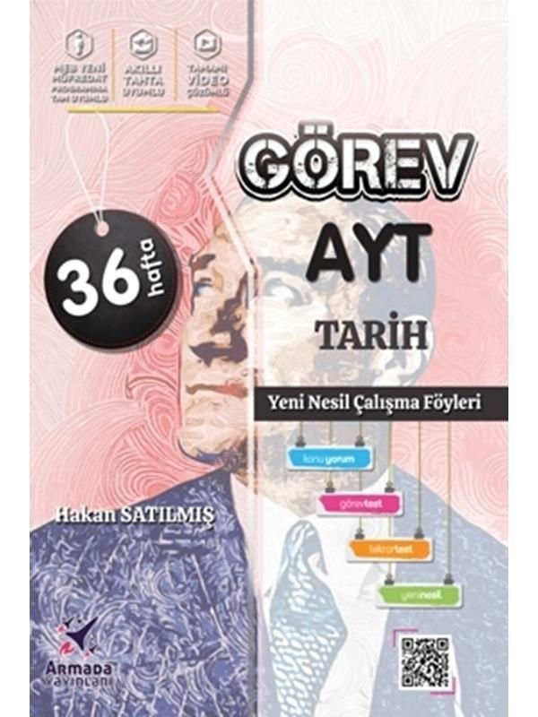 Armada Görev Yks Ayt Tarih Yeni Nesil Çalışma Föyleri (36 Hafta) - Armada Yayınları - Armada Yayınları - Image 1