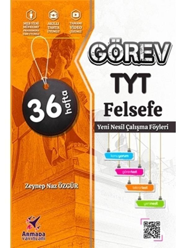 Armada Görev Yks Tyt Felsefe Yeni Nesil Çalışma Föyleri - Armada Yayınları - Armada Yayınları - Image 1