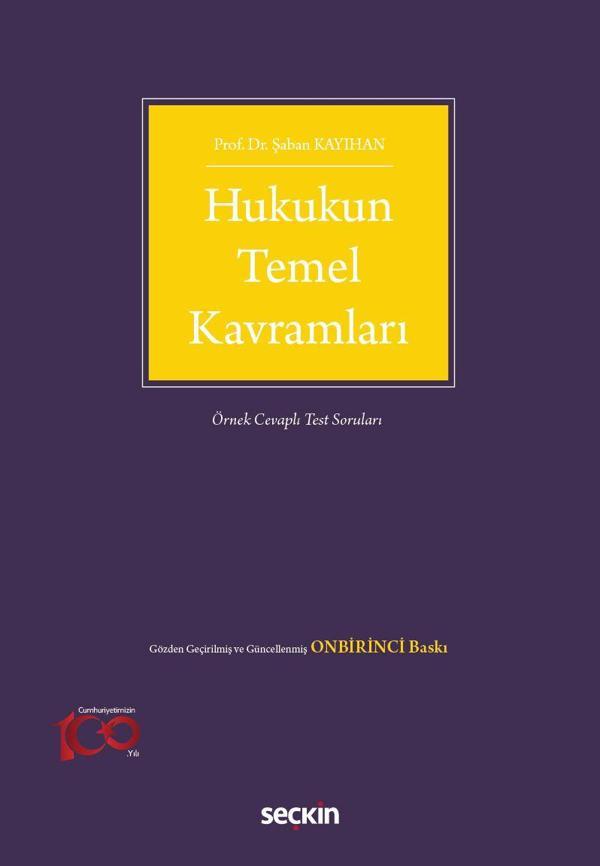 Hukukun Temel Kavramları - Seçkin Yayıncılık - Image 1