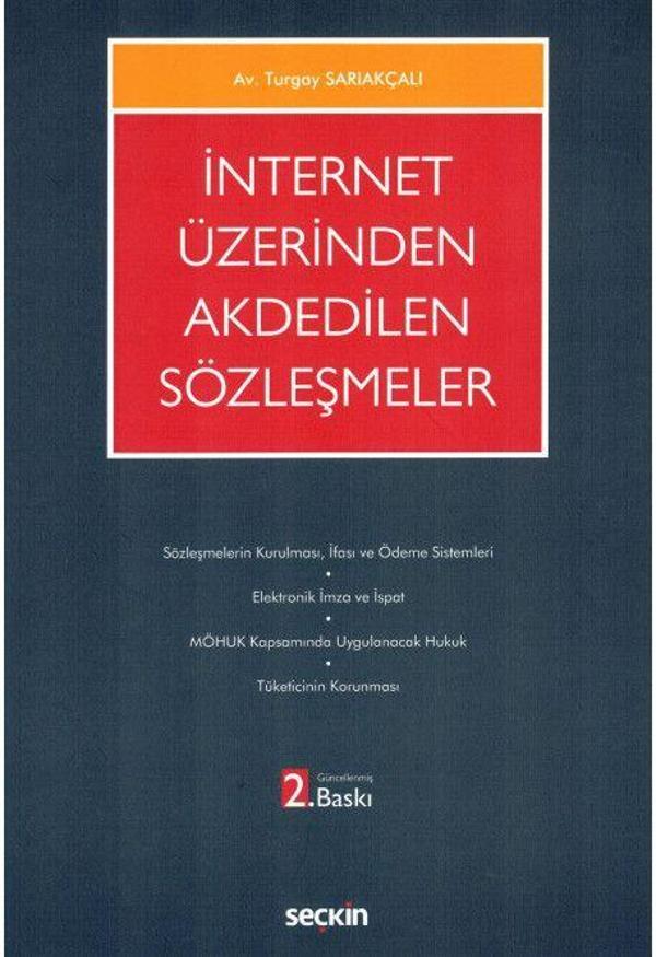 İnternet Üzerinden Akdedilen Sözleşmeler - Seçkin Yayıncılık - Image 1