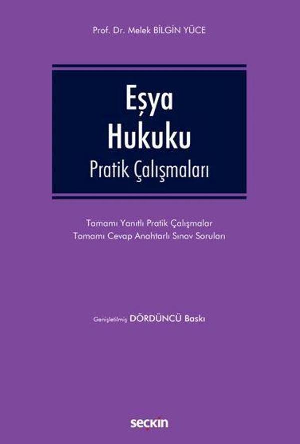 Eşya Hukuku Pratik Çalışmaları - Seçkin Yayıncılık - Image 1